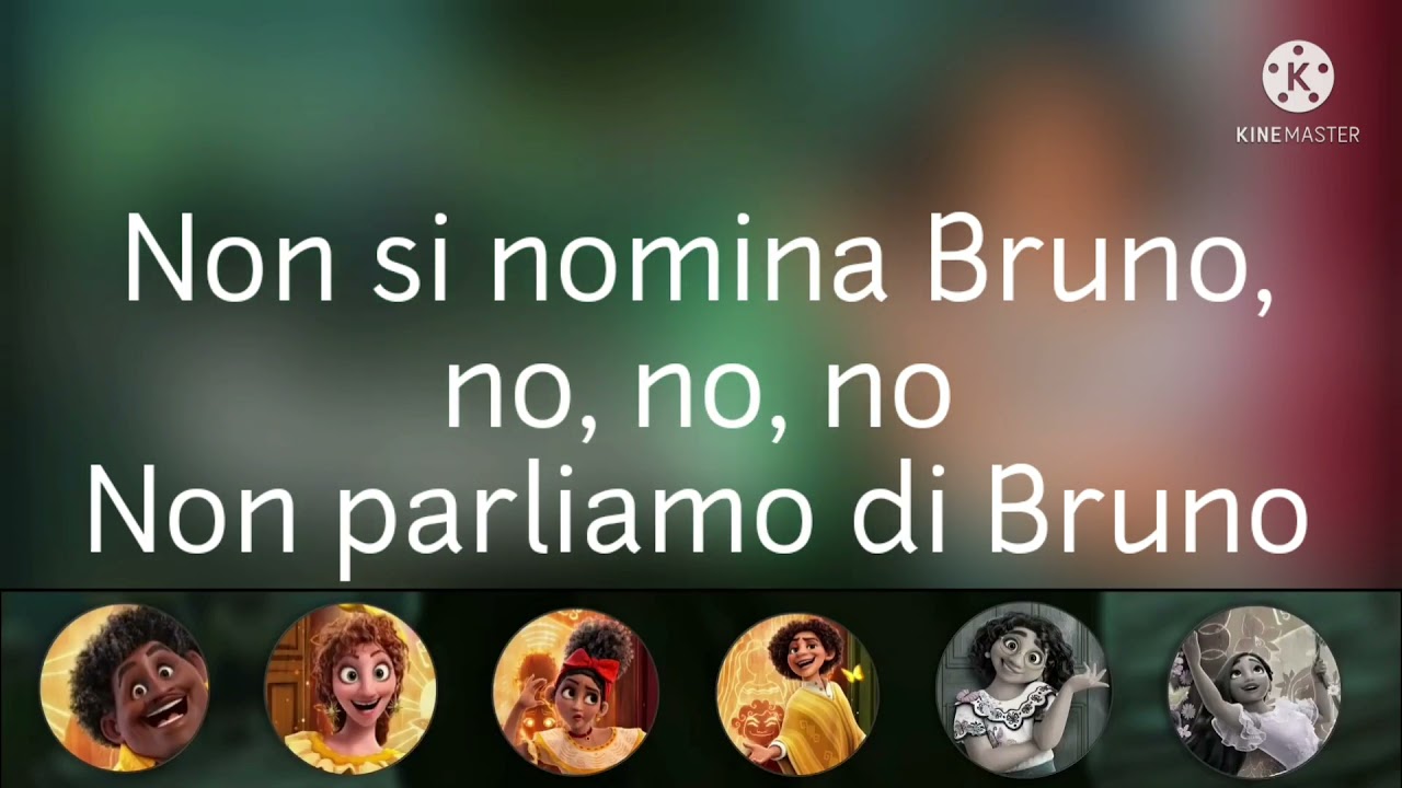 Watch Now Non si nomina Bruno (lyrics) Non si nomina Bruno (lyrics)