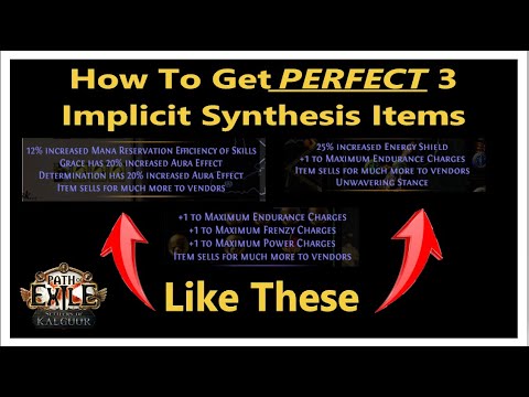 [PoE 3.25] How To Get ANY Synthesis Modifiers You Want