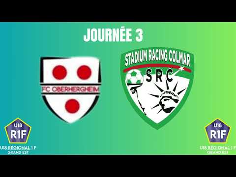 SR COLMAR U18F R1 3ÈME JOURNÉE : GF CENTRE HAUT-RHIN - SR COLMAR (3-6)