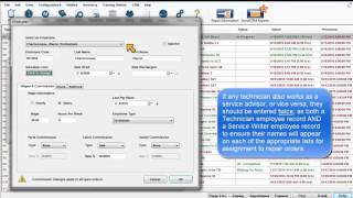 ShopKey Mgmt. Configurations - Technician Setup