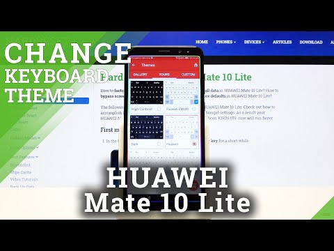 HUAWEI Mate 10 Lite and Keyboard Background Style – Choose Keyboard Theme