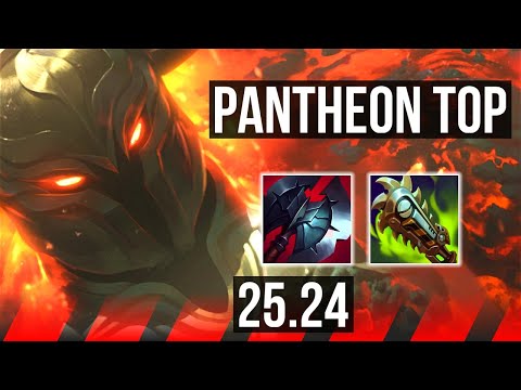 PANTHEON vs AATROX (TOP) | Perfect KDA: 11/0/3 | KR Master | 25.24