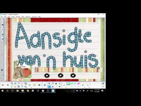 Aansigte van `n huis wiskunde geletterdheid