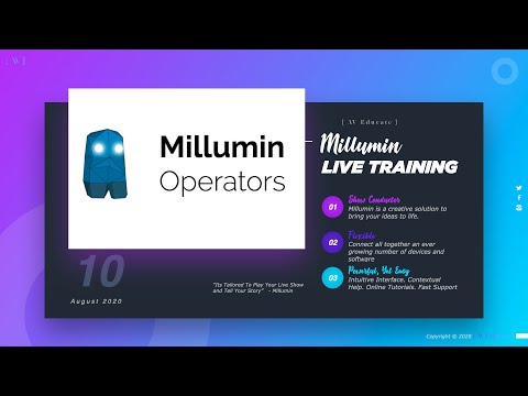 AV TECH TALKS: 07 - HOW TO USE MILLUMIN FOR VIDEO PLAYBACK (ONLINE TRAINING)