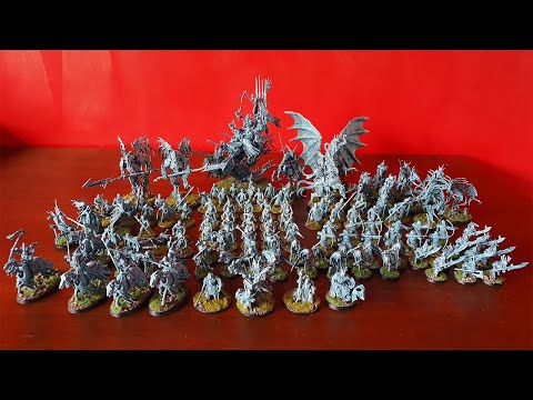 SAGA AGE OF MAGIC ARMY: Showcasing my fully painted Undead army thats absolutely huge
