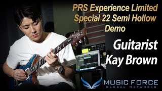Video thumbnail for [MusicForce] PRS Special 22 Semi Hollow Demo - ‘Let’s take a ride’ by Guitarst ‘Kay Brown’ (김성현) by Music Force Official