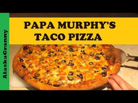 Papa Murphy's Taco Pizza Take And Bake Pizza