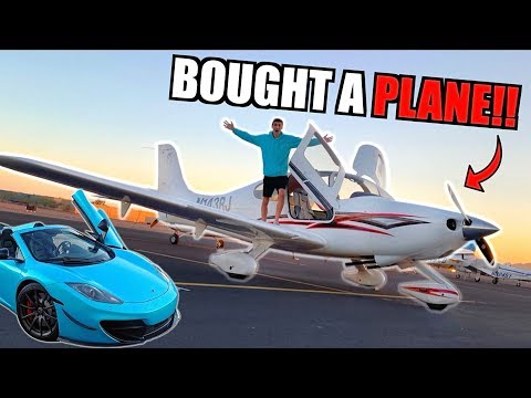 Buying a PLANE at 20 years old! (Cirrus SR20 Reveal)