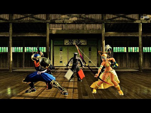 Hanzo Hattori vs Mina Majikina (Hardest ) Samurai Shodown