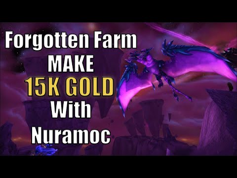 Make 15k Gold Farming Rarespawn Nuramoc - Forgotten Farm