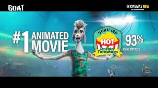 GOAT - Phenomenon | Exclusively In Cinemas Now, in English and Hindi