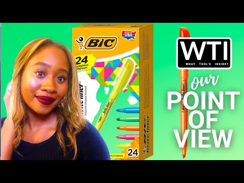 BIC Brite Liner Highlighters - WTI product video review