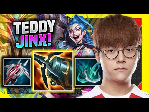 TEDDY DOMINATING WITH JINX! - T1 Teddy Plays Jinx ADC vs Varus! | Season 11