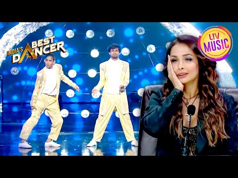 'Jimmy Jimmy Aaja' पर हुई Dance Performance से Impress हुई Malaika | Best of India's Best Dancer