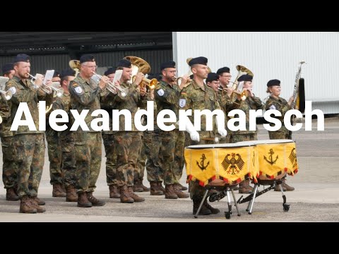 Alexandermarsch – Marinemusikkorps Wilhelmshaven | Übergabeappell 1. Panzerdivision 2025 | Oldenburg