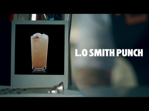 L.O SMITH PUNCH DRINK RECIPE - HOW TO MIX
