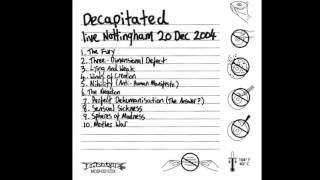 Decapitated - Perfect Dehumanization (The Answer?) Live Rescue Rooms Nottingham 2004 [7-10]