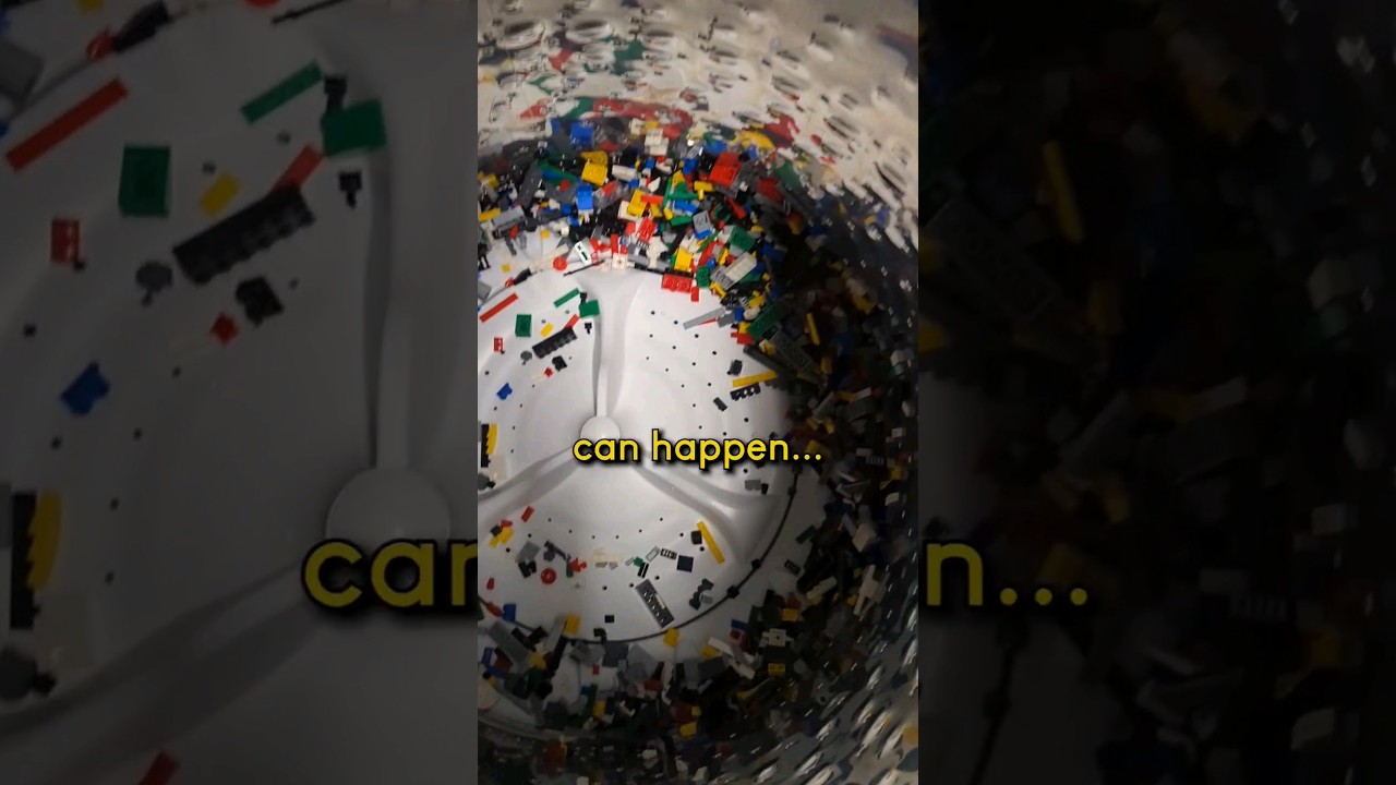 How NOT to Wash LEGO #lego #legos #afol #Toys #cleaning