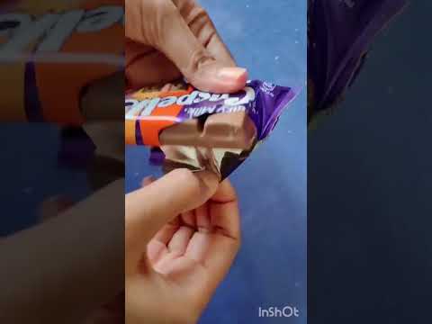 Mahapack of 40 rs candbury crispello chocolate 🍫 #super yummy 😋 #chocolate lovers #shorts