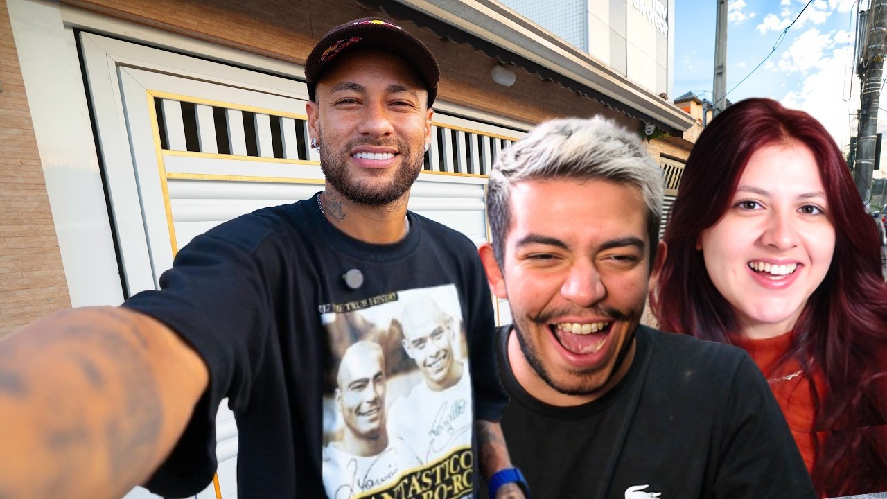 Neymar - Onde eu cresci (tour exclusivo) | react