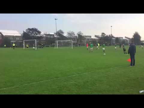 Velo JO13-2 vs KMD JO13-1, 4-11-2017, 2e doelpunt