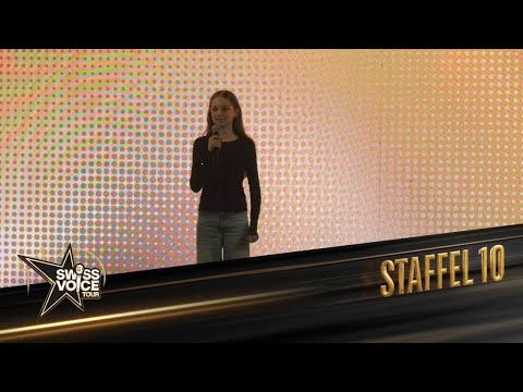 Elodie 12 Jahre - Swiss Voice Tour 2025, Karussell