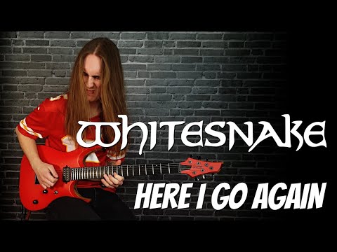 Whitesnake - Here I Go Again (guitar solo by JR)