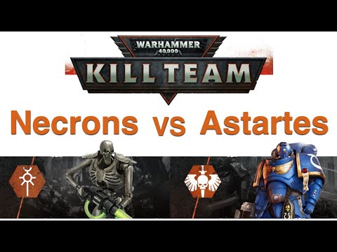 Kill Team Pariah Nexus - Necrons vs Astartes