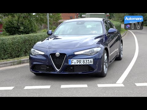 2017 Alfa Romeo Giulia (180hp) - DRIVE & SOUND (60FPS)