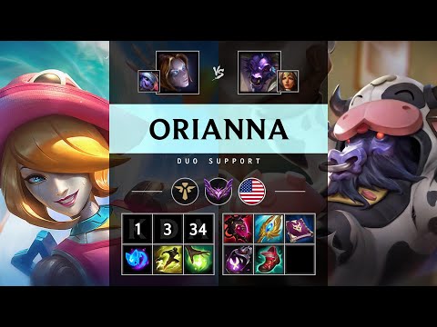 Orianna Support vs Alistar - NA Master Patch 25.12