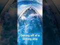 The Sinking of a Big Ship               #boat #ocean #sinking