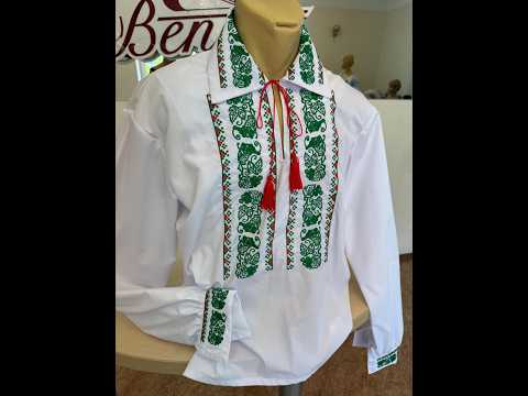 National moldavian shirt J 0402 - video 2