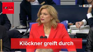 „Machen Sie sich mal locker“: SPD-Mann provoziert AfD-Rufe - dann greift Klöckner ein