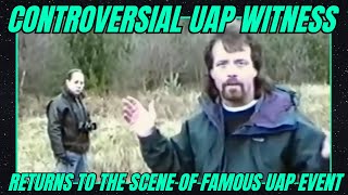 The Most Controversial UAP Witness Returns to the Scene | RARE Rendlesham Forest Footage from 1994