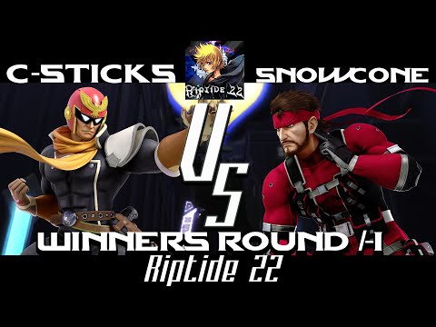 VGC: Riptide 22: Winners Round 1-I | C-Sticks (Falcon) V.S. SnowCone (Snake)
