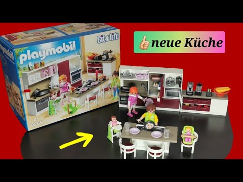 Playmobil Küche 9269- Familie Papagei