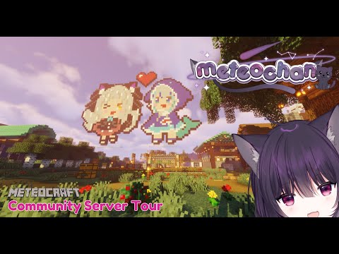 Minecraft INSANITY? Touring meteochan's Vanilla Server!