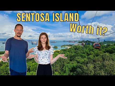 Watch this before you come! (SINGAPORE's beach destination) Is Sentosa Island worth visiting?