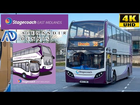 [Stagecoach East Midlands: Interconnect 56 Skegness to Lincoln via Spilsby] ADL Enviro400 Trident 2
