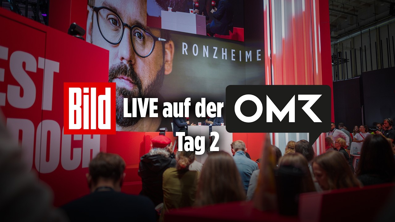 🔴 Die BILD-STAGE auf der OMR | Tag 2