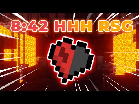 Minecraft Weltrekord in 8:42 HHH RSG