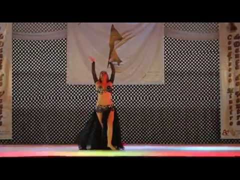 Fran Passos - 1 lugar solo profissional Congresso Mineiro de dança do ventre 2016