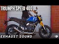 Triumph Speed 400 Exhaust Sound Clip Stock Vs Predator Carbon