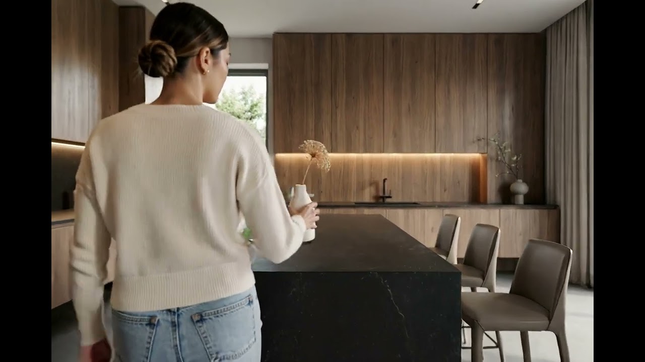 The Perfect Modern Kitchen? 🌿 (100% AI-Generated!)