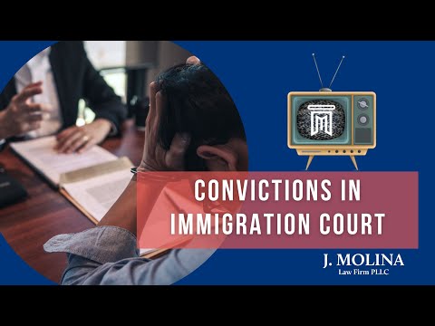 Convictions in Immigration Court | J. Molina Law Firm