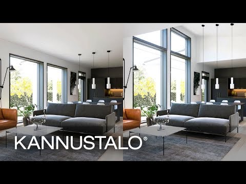 Huonekorkeudet - Kannustalo