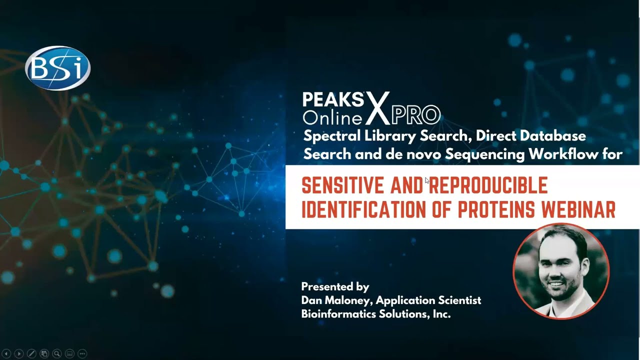 PEAKS Online: High Throughput Identification and Quantification of Proteins