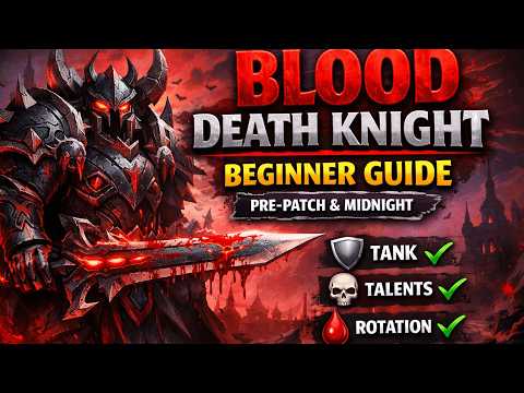 Blood Death Knight Mythic Plus Beginner Guide – Pre Patch & Midnight Season 1
