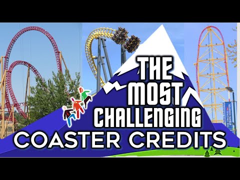 Top 20 Most Challenging Coaster Credits