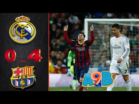 Real Madrid VS Barcelona 0-4 #You will enjoy watching this match ⚽ HD